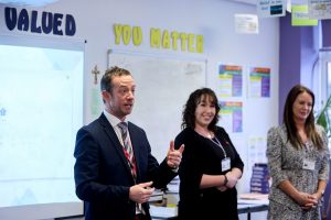 , PROSPECT HOMES BUILD CONFIDENCE IN WHALLEY PUPILS AT CAREERS DAY