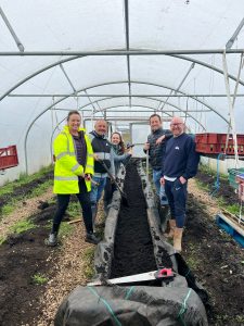 , VOLUNTEERS GET STUCK IN AT BURSCOUGH COMMUNITY FARM AFTER DONATION