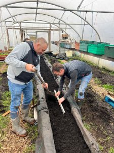 , VOLUNTEERS GET STUCK IN AT BURSCOUGH COMMUNITY FARM AFTER DONATION