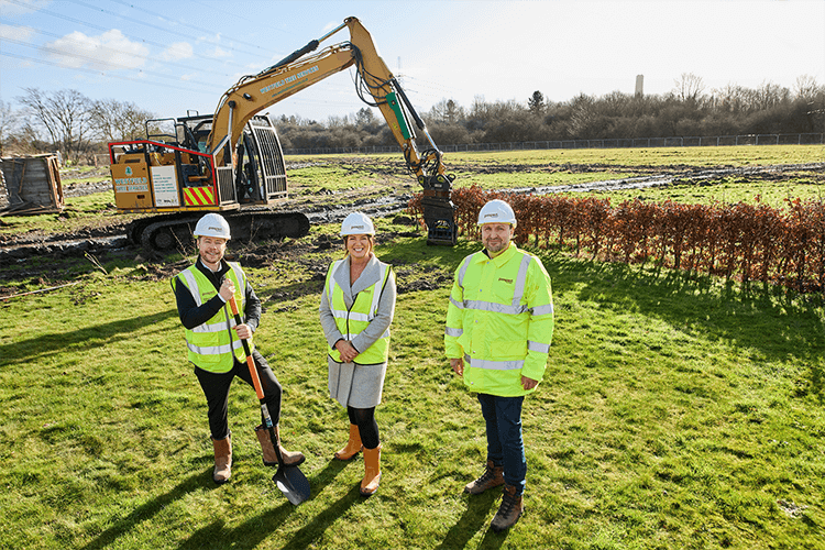 WORK STARTS ON NEW WIDNES HOMES Prospect Homes